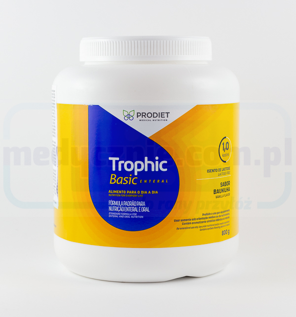 Nutrego ProDiet TROPHIC Basic Enteral 800g Vanille Spezialvollnahrung in Pulverform